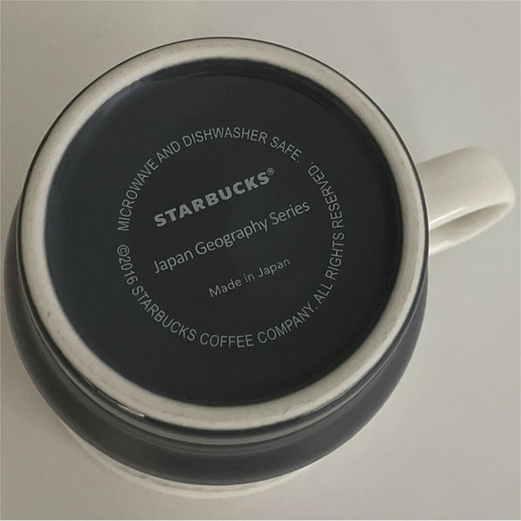 Starbucks Tokyo Coffee Tea Mug Cup 2016 Japan Geography Series watercolour style - Picture 5 of 7